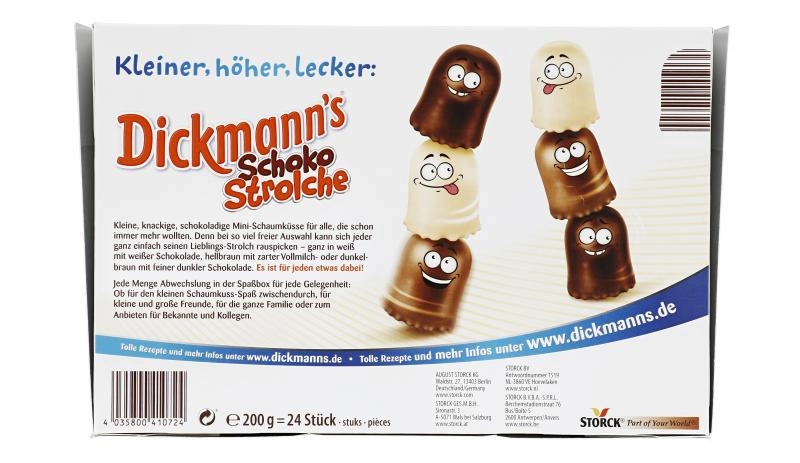 Dickmann's Schoko Strolche