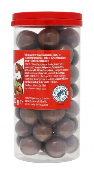 Jeden Tag Schokolierte Haselnüsse