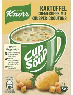 Knorr Cup a Soup Kartoffel Cremesuppe mit Knusper-Croûtons