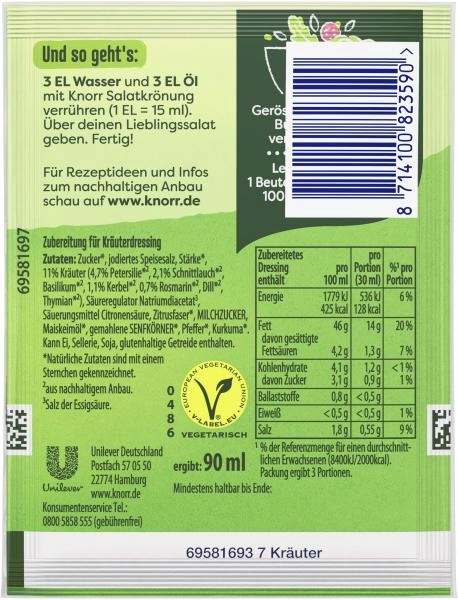 Knorr Salatkrönung 7-Kräuter