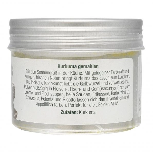 Fuchs Kurkuma gemahlen