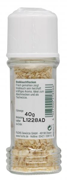 Fuchs Knoblauch Flocken Mühle