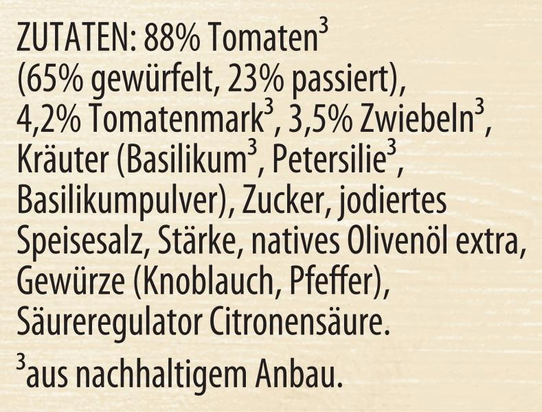 Knorr Tomato al Gusto Basilikum