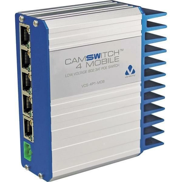 Veracity VCS-4P1-MOB mobiler POE Switch für 4 Kameras