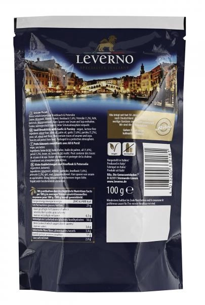 Leverno Grissini Piccoli Knoblauch & Petersilie