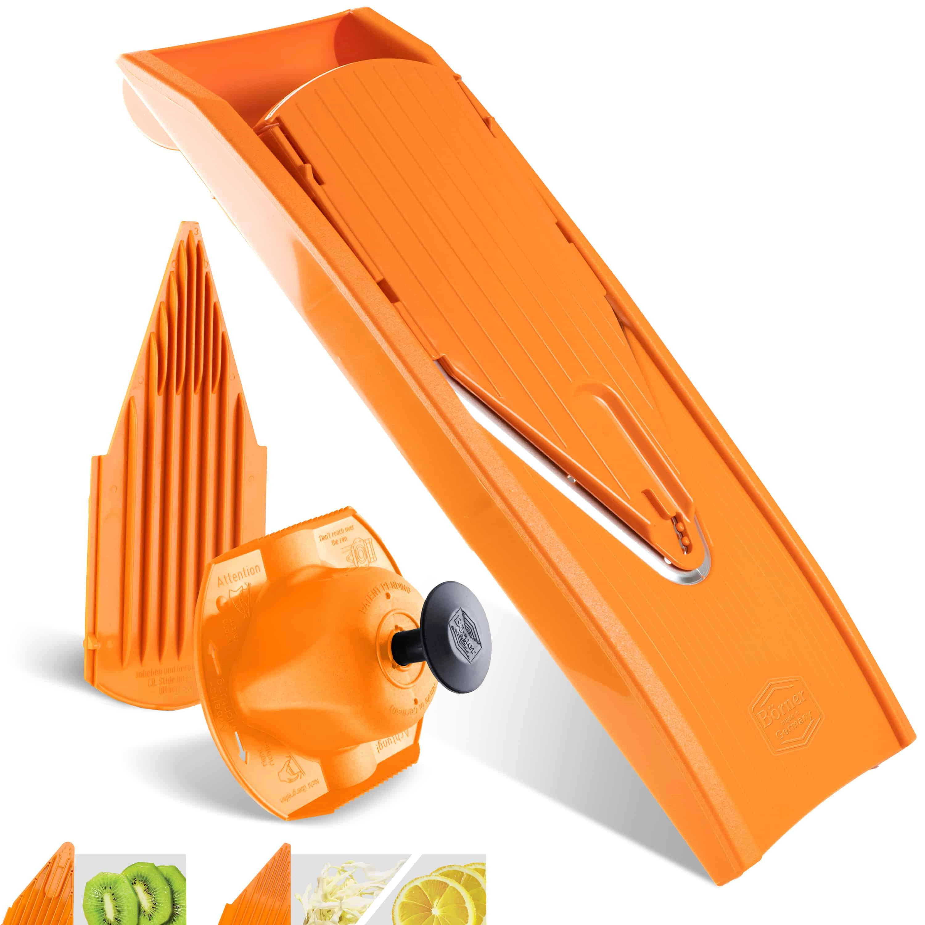 Börner Gemüsehobel V1 ClassicLine Basis Set - Orange