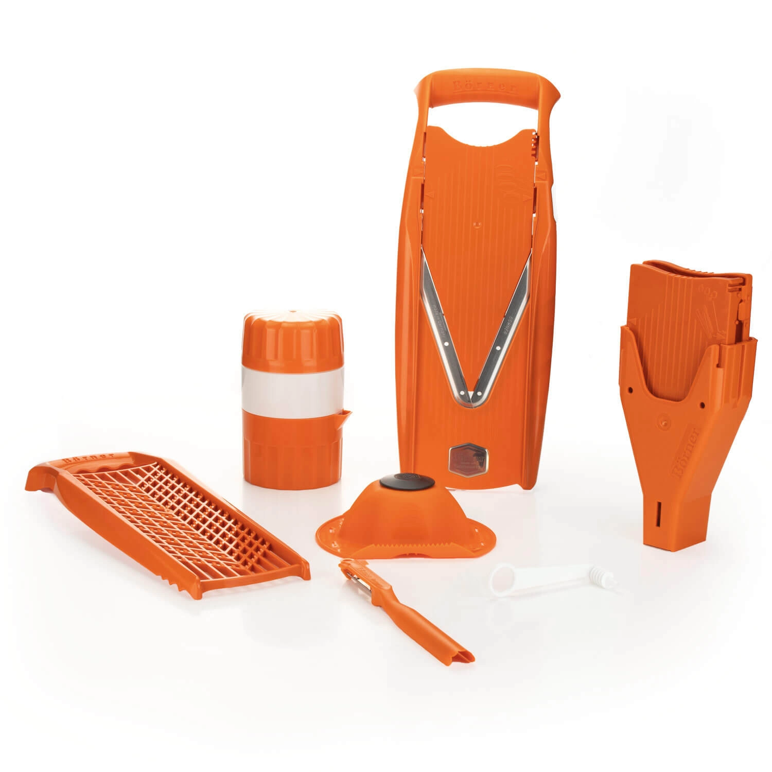 Börner V5 Set Spezial inkl. Reibe - Orange