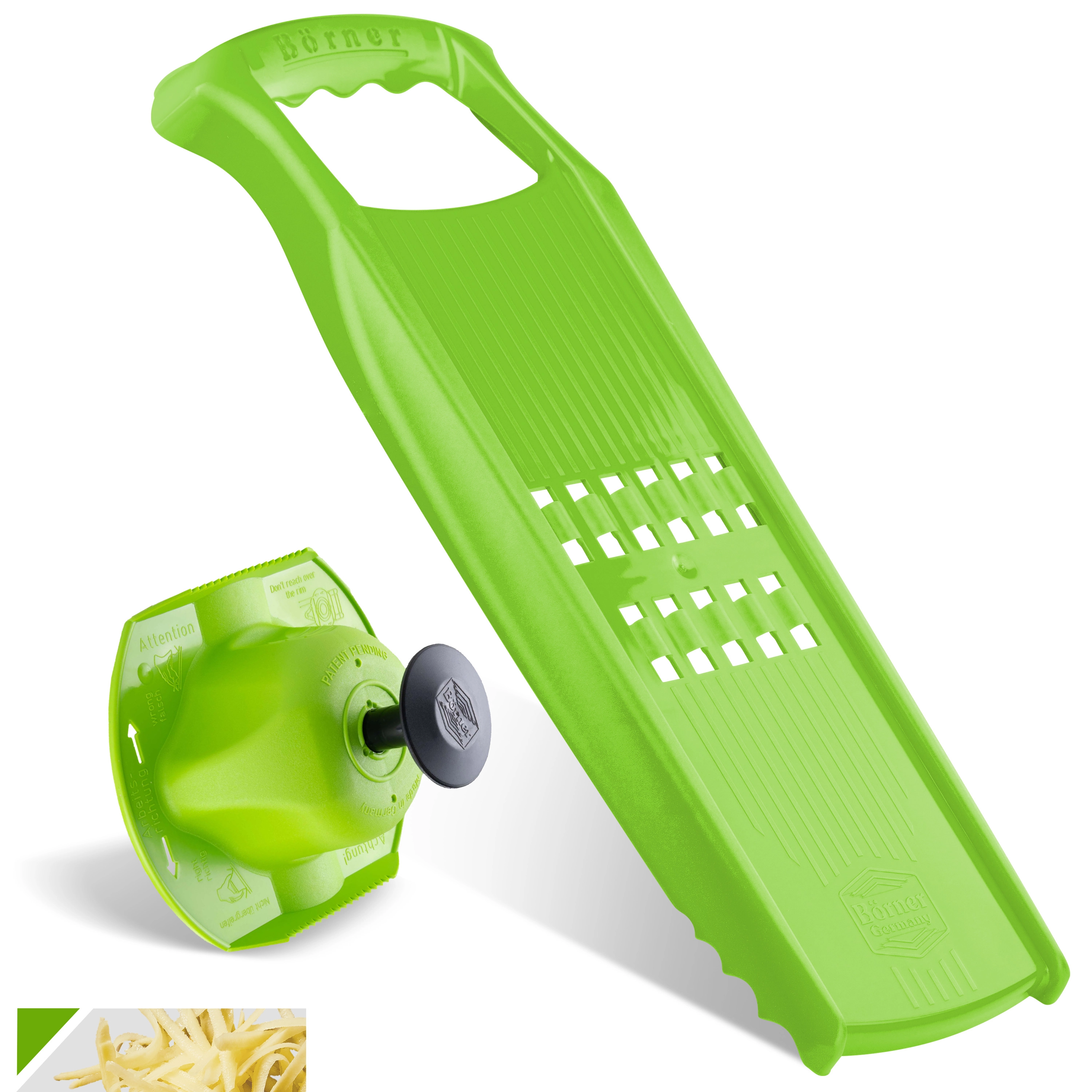 Börner Rösti PowerLine mit Fruchthalter - Grün