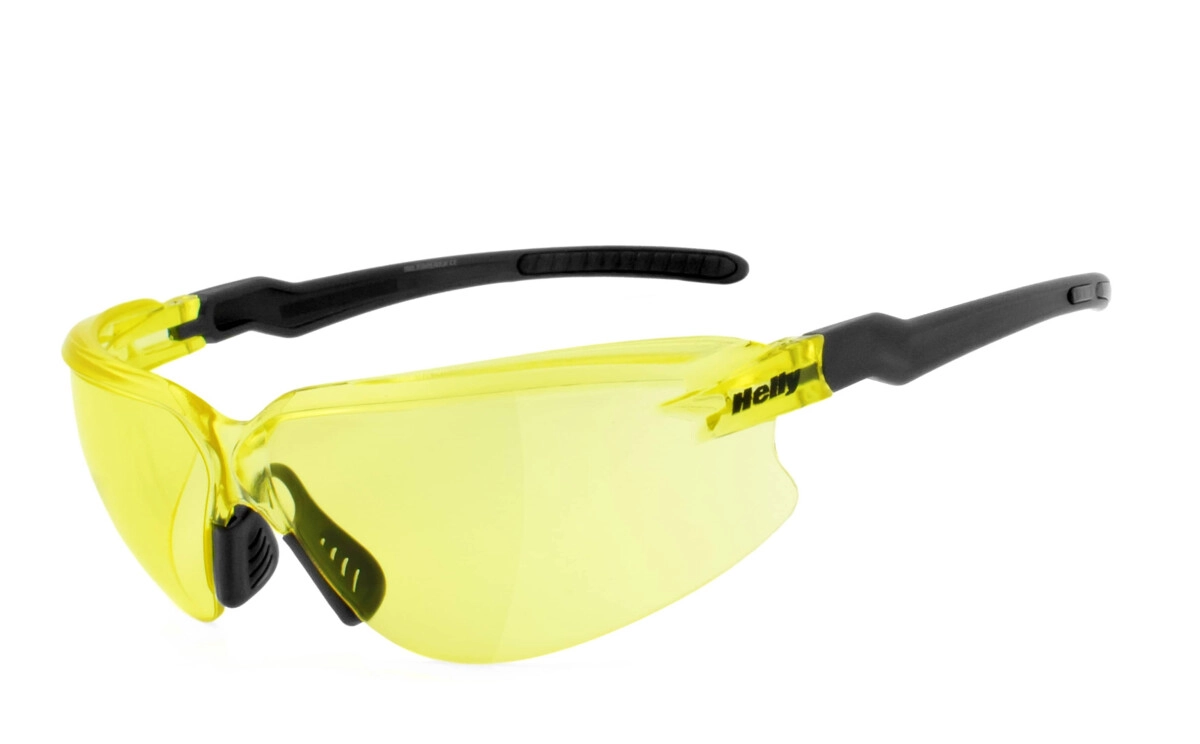 Bikerbrille, Motorradbrille, Sonnenbrille, XENOLIT Gläser: verbesserte Tiefenwahrnehmung (Tag & Nacht), Steinschlagbeständig durch Kunststoff-Sicherheitsglas, HLT® Qualitätsgläser für verzerrungsfreie