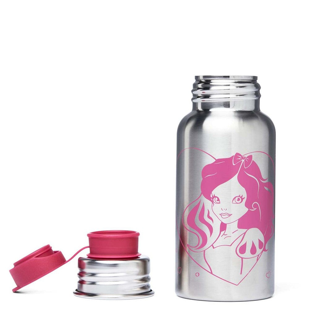 Edelstahl Trinkflasche Prinzessin