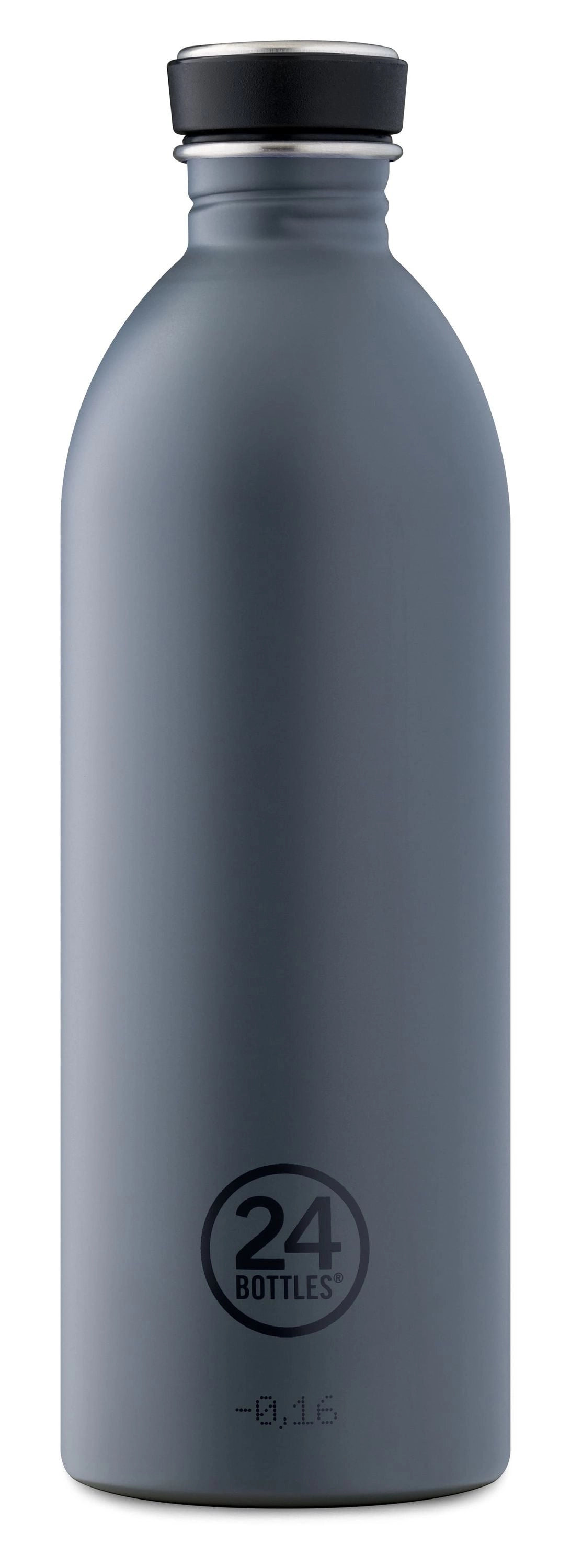 Edelstahl Trinkflasche Formal Grey 1 l