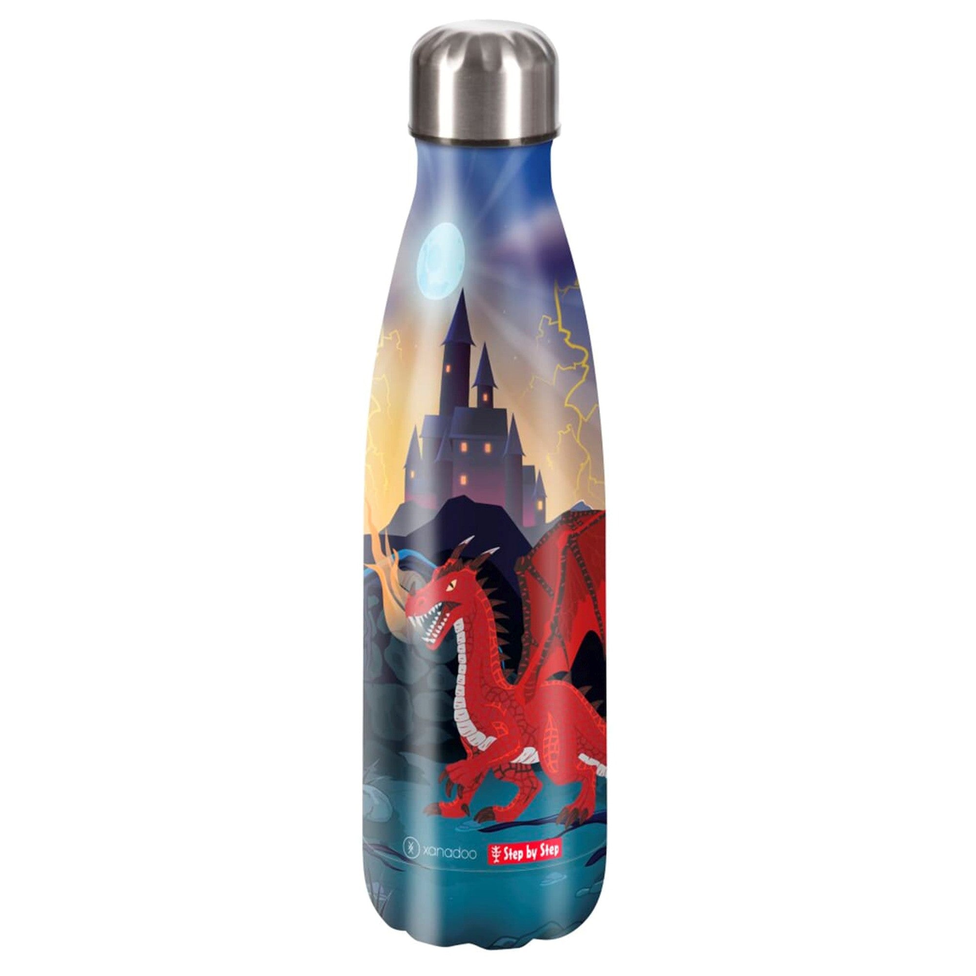 Edelstahl Trinkflasche 0,5 l Dragon Drako