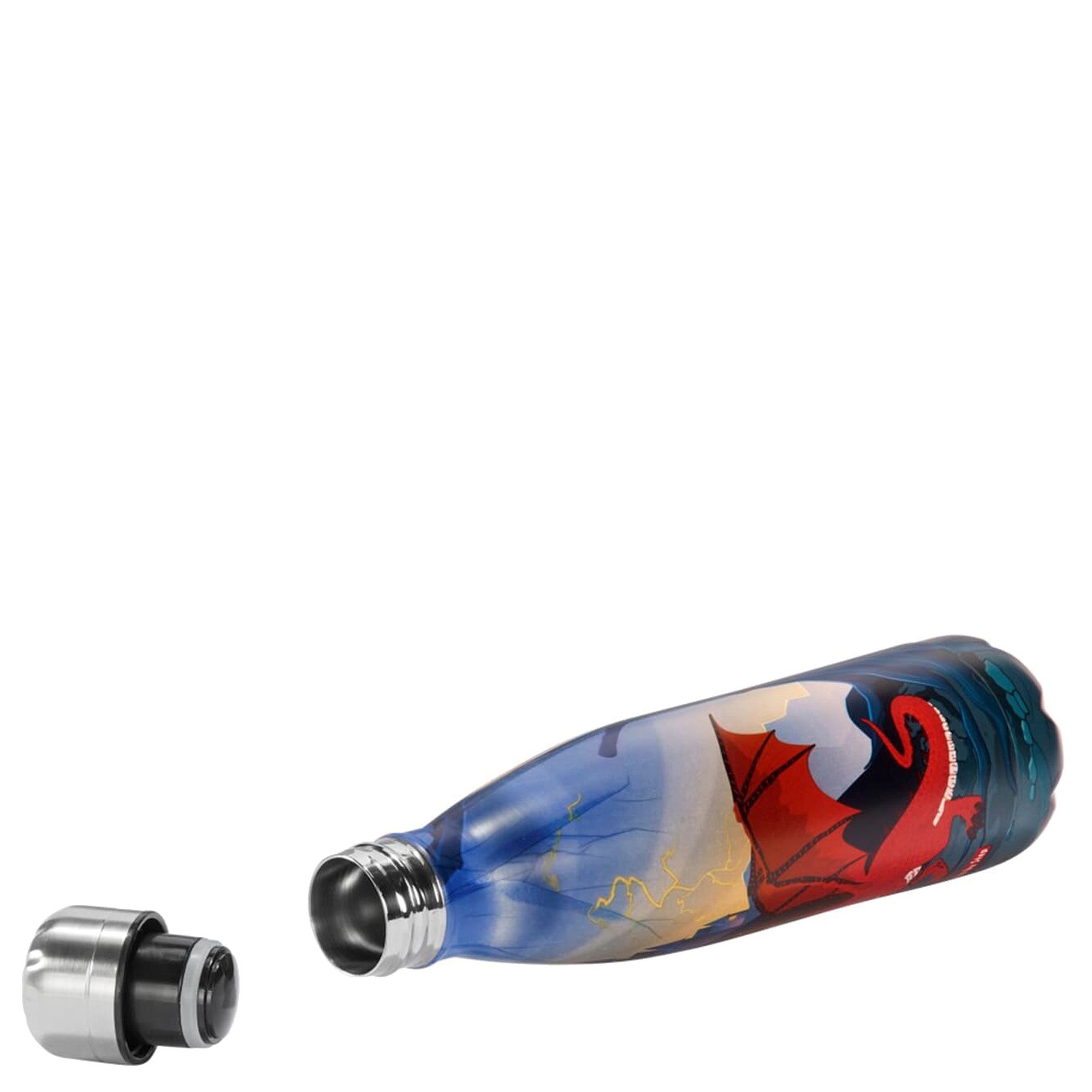 Edelstahl Trinkflasche 0,5 l Dragon Drako
