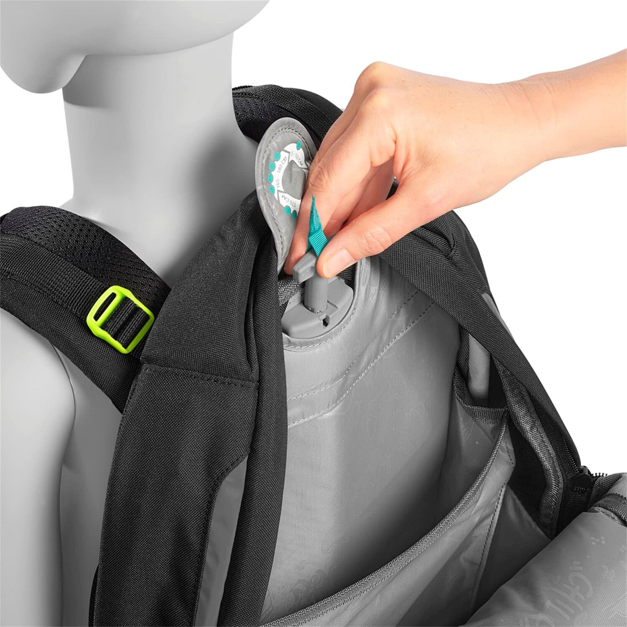 Schulrucksack PORTER Lime Flash