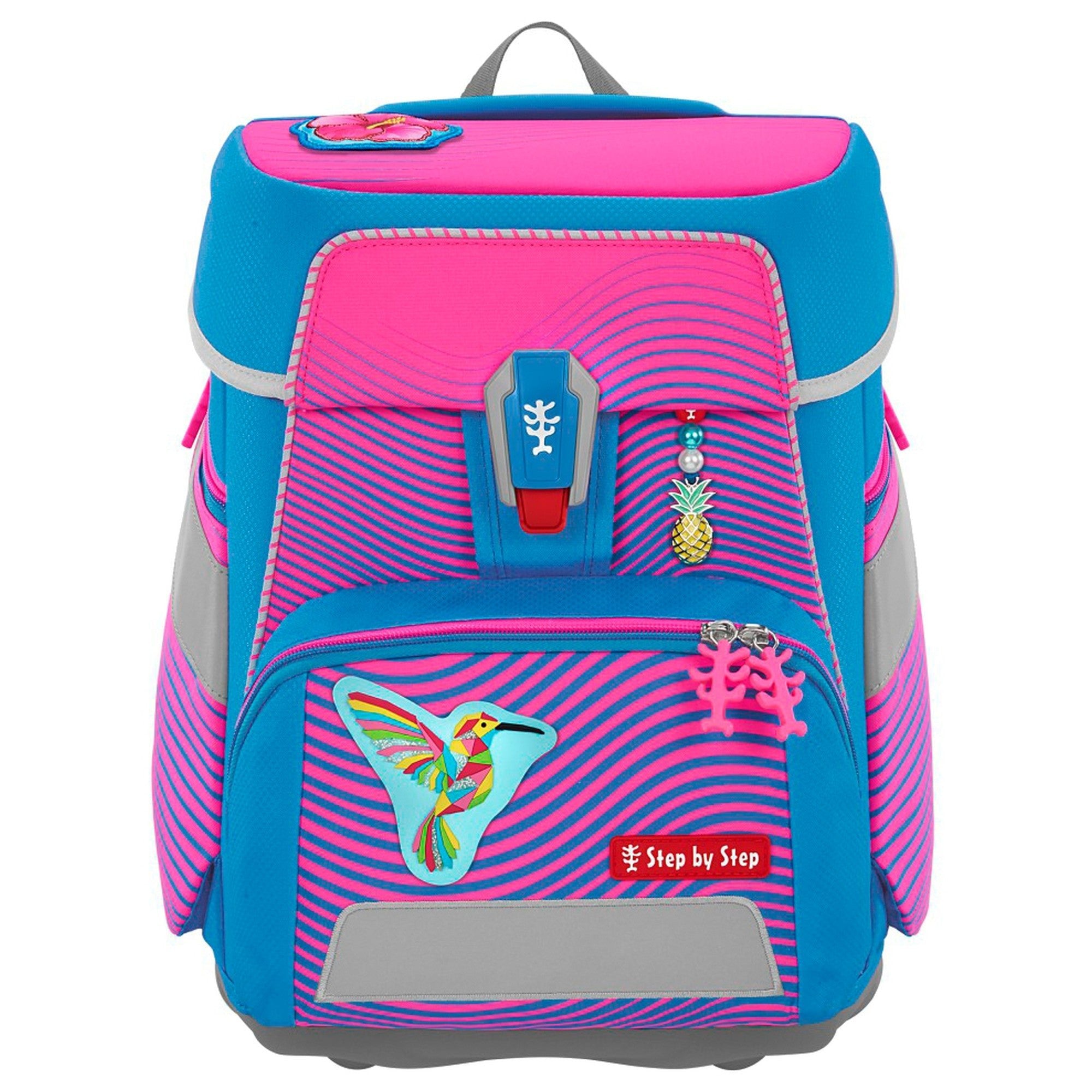 Schulranzen-Set SPACE NEON Kolibri Kaja 5-teilig