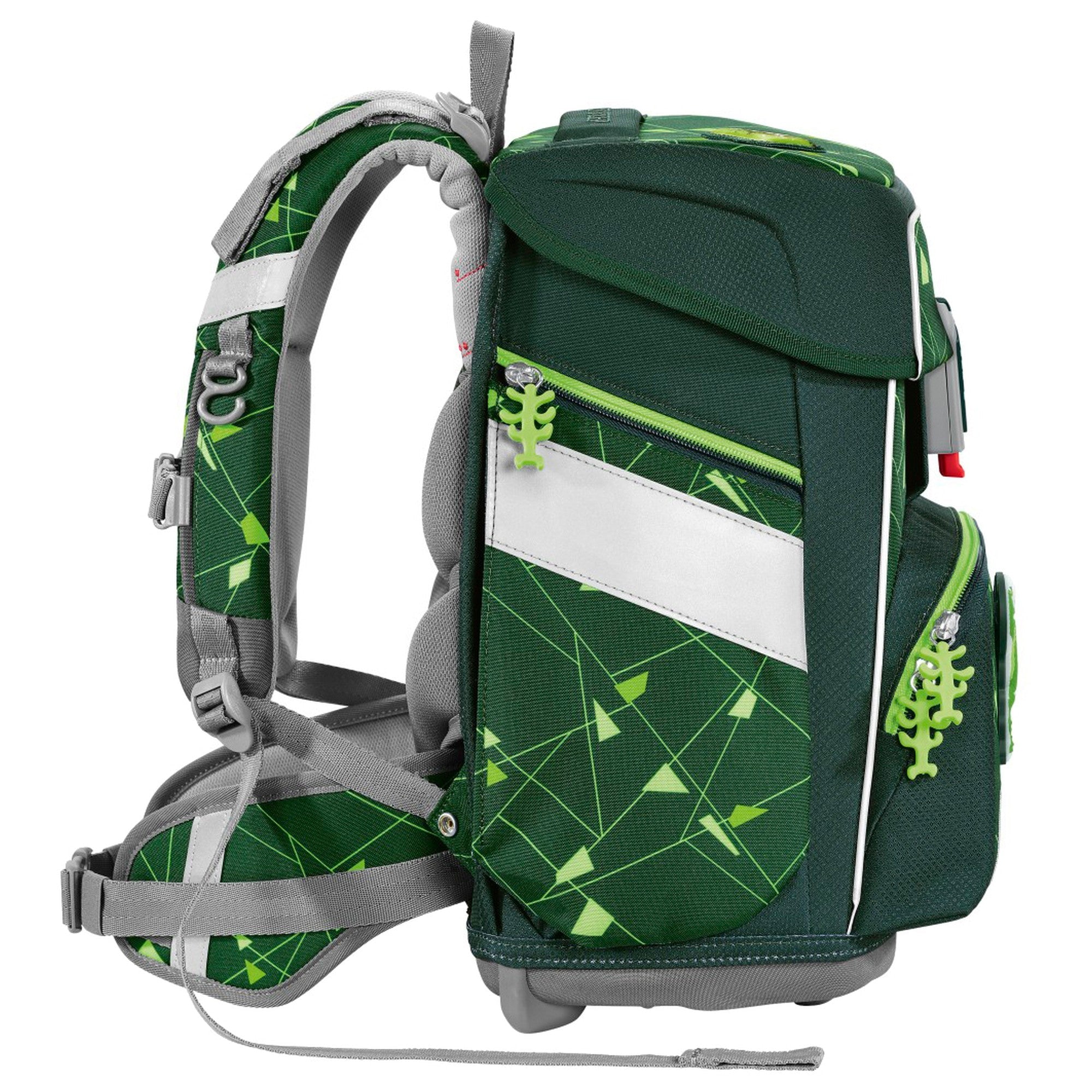 Schulranzen-Set SPACE SHINE Dino Night Tyro 5-teilig