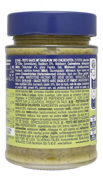Barilla Pesto Basilico con Peperoncino