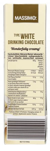 Massimo Weiße Trinkschokolade