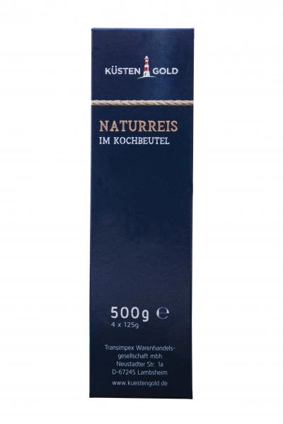 Küstengold Naturreis im Kochbeutel