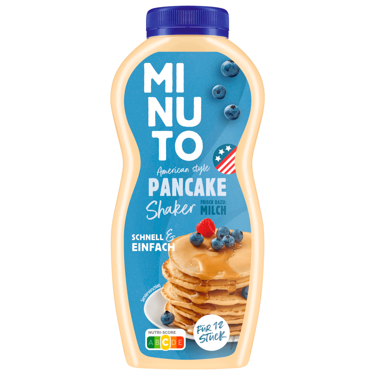 Minuto Pancake Shaker American Style