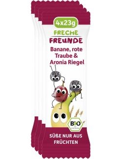 Freche Freunde Fruchtriegel Banane-Rote Traube-Aronia