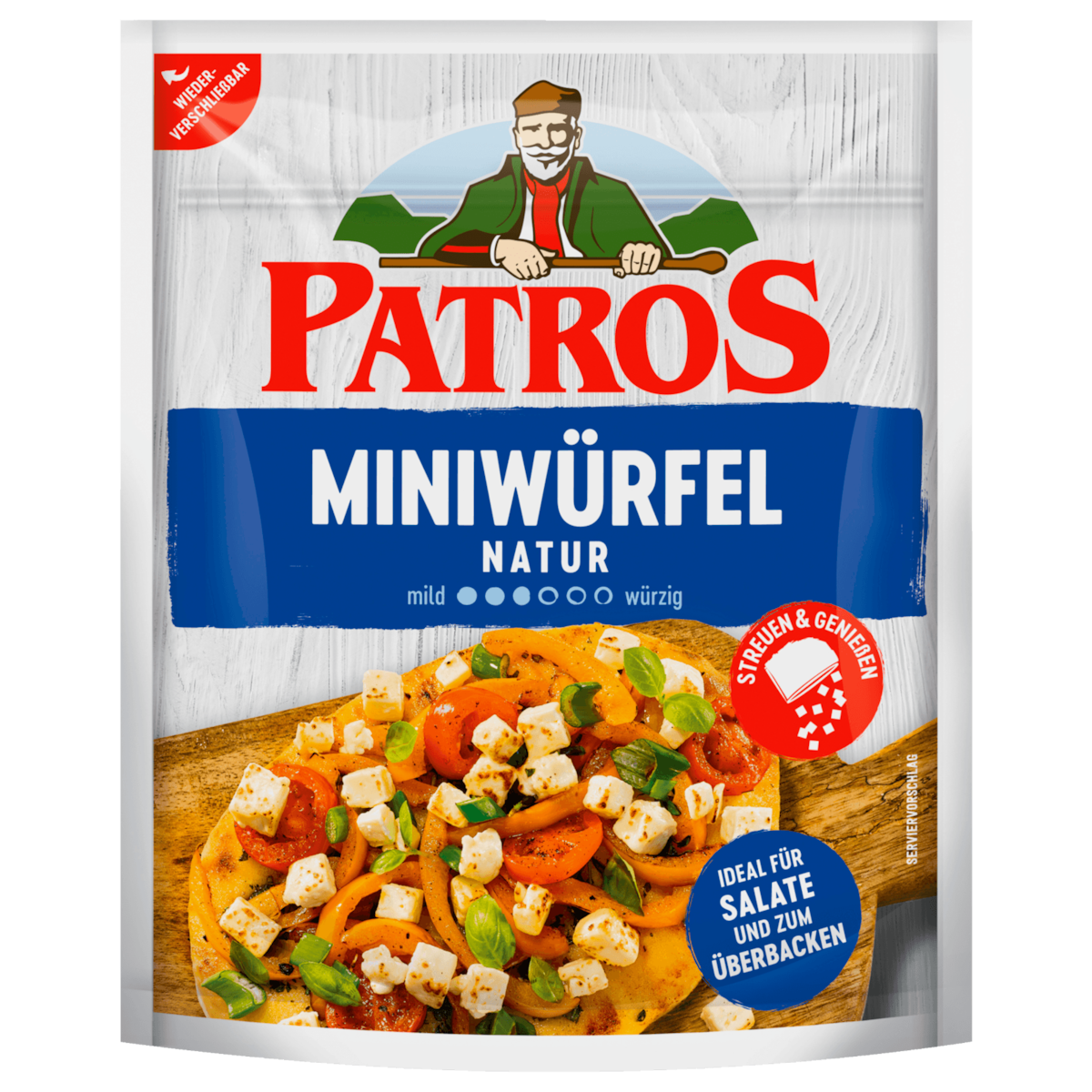 Patros Miniwürfel zum Streuen natur