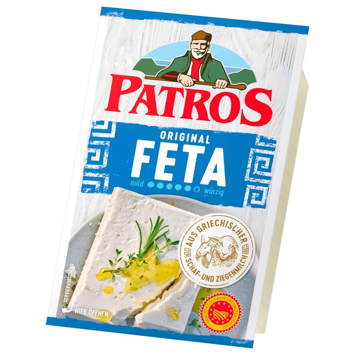 Patros Feta Original mild-würzig