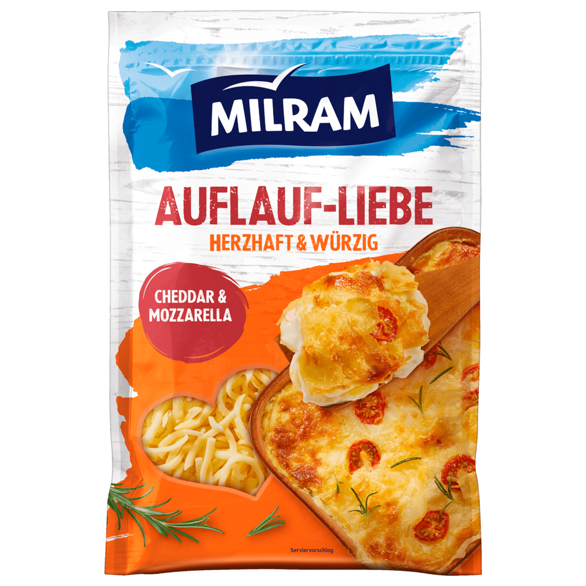 Milram Auflauf-Liebe herzhaft & würzig