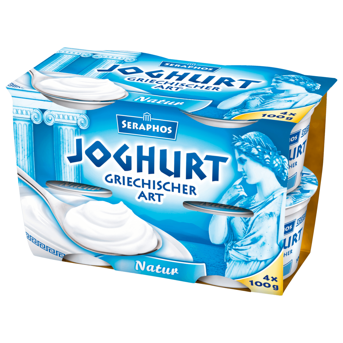 Seraphos Joghurt mild nach griechischer Art Nartur