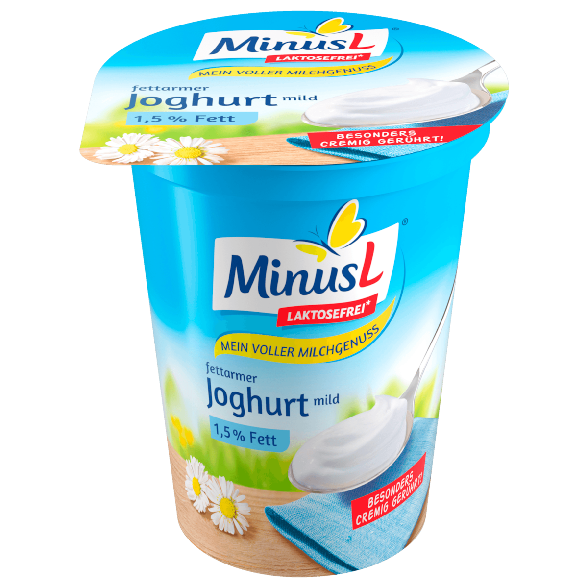 Minus L fettarmer Joghurt mild 1,5 %