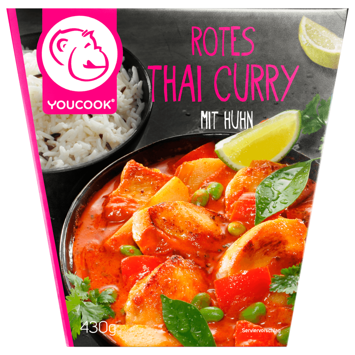 Youcook Rotes Thai Curry mit Huhn