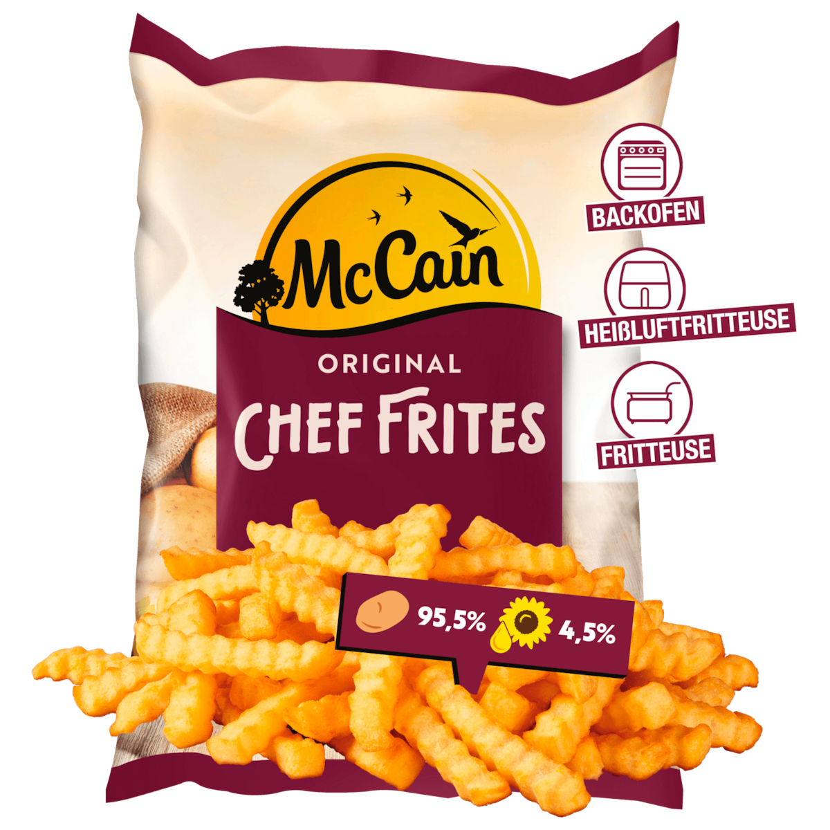 McCain Chef Frites Crispy Crinkle Cut