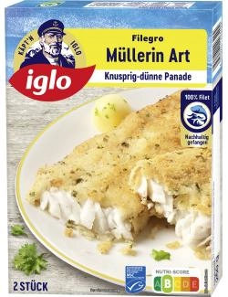 Iglo Filegro Müllerin Art