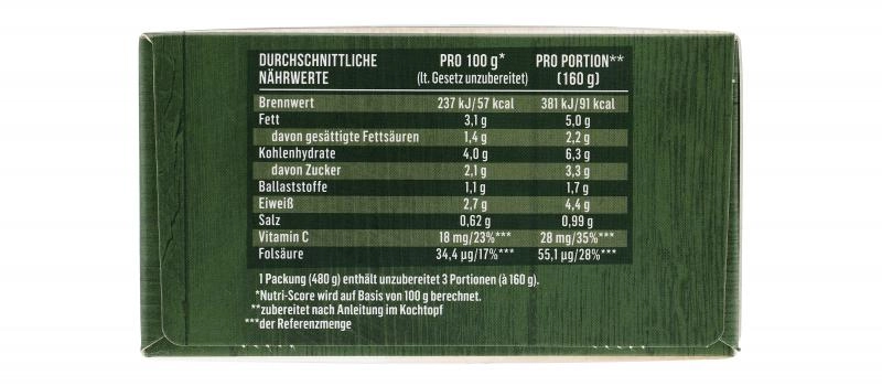 Iglo Rahm-Gemüse Blumenkohl