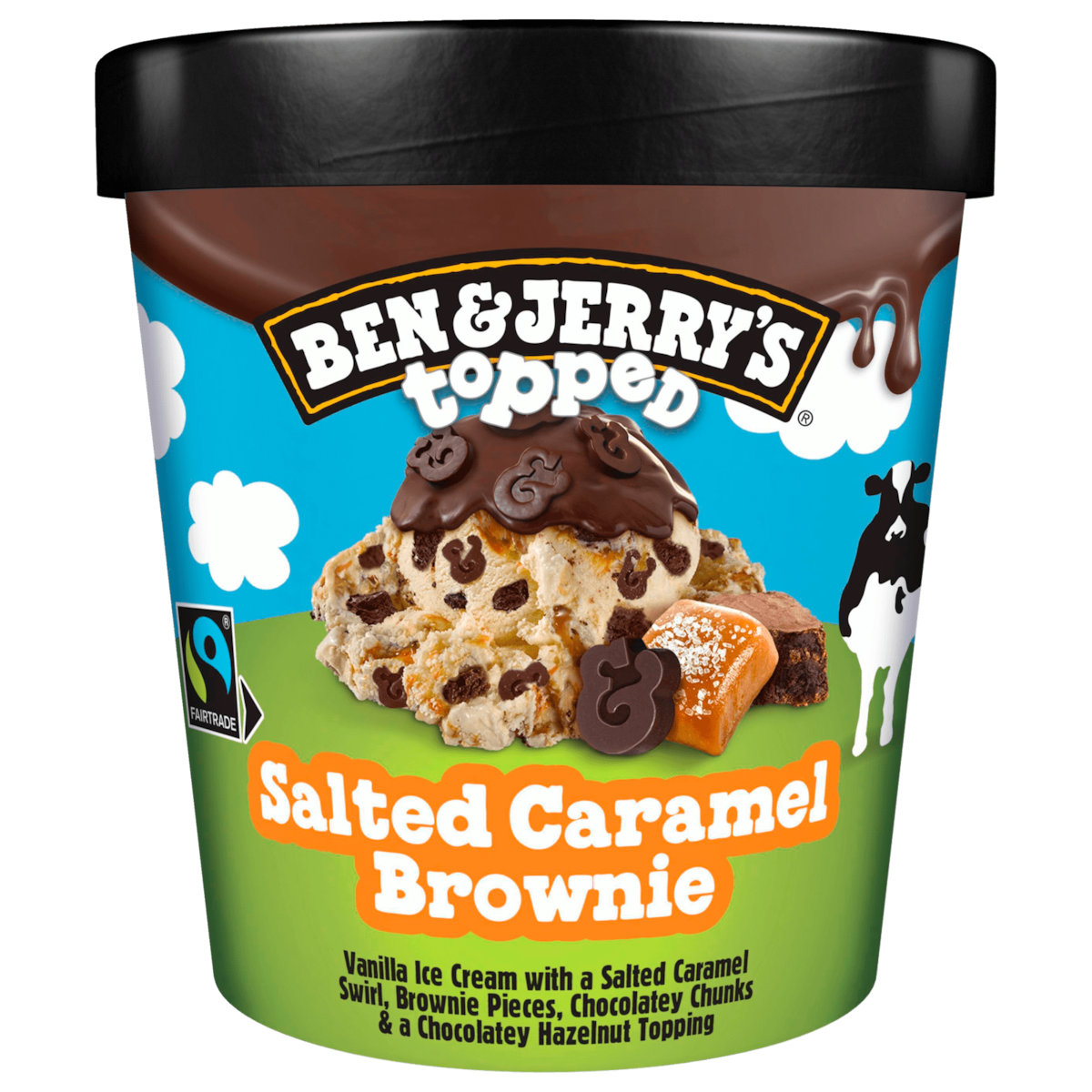 Ben & Jerry's Topped Salted Caramel Brownie