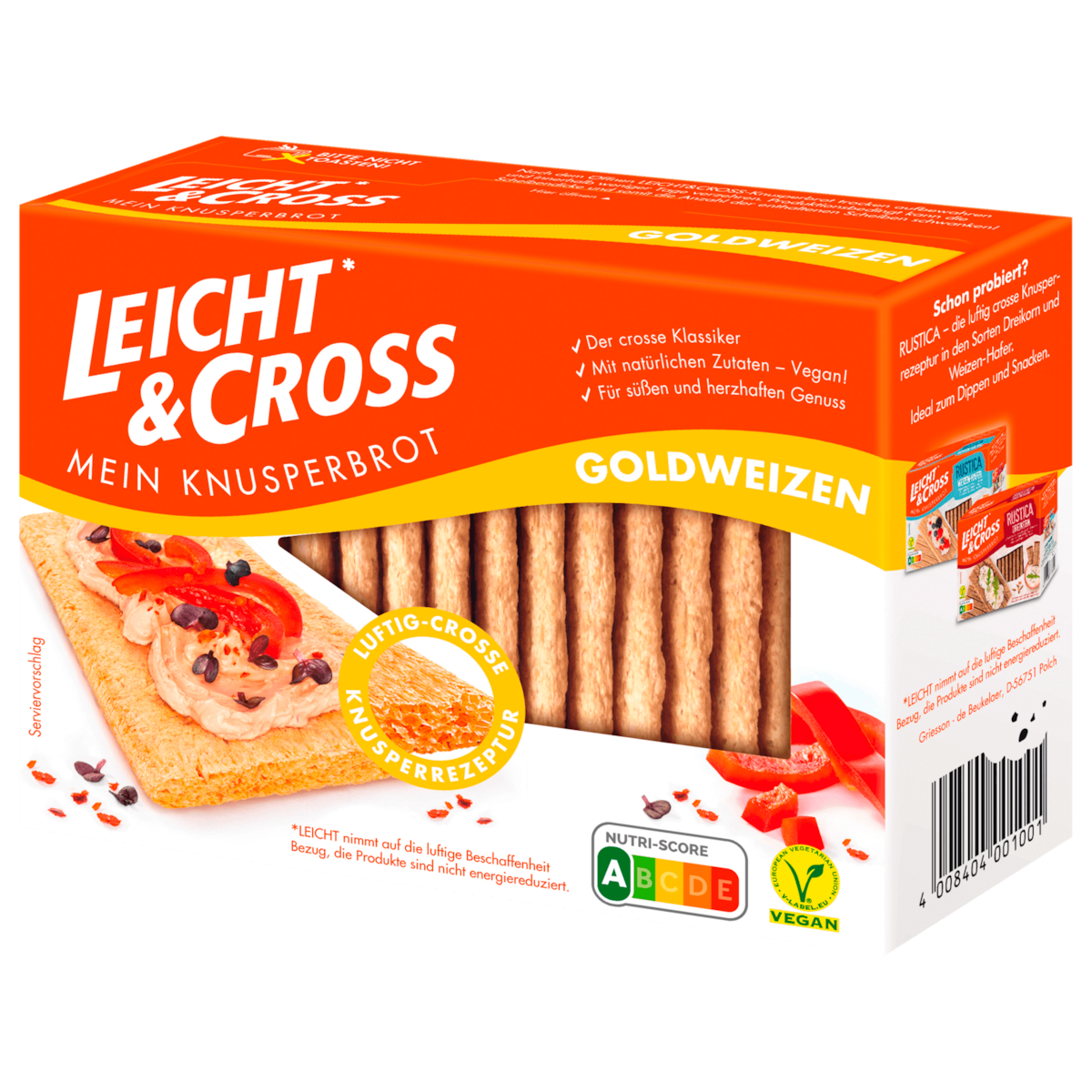 Leicht & Cross Mein Knusperbrot Goldweizen