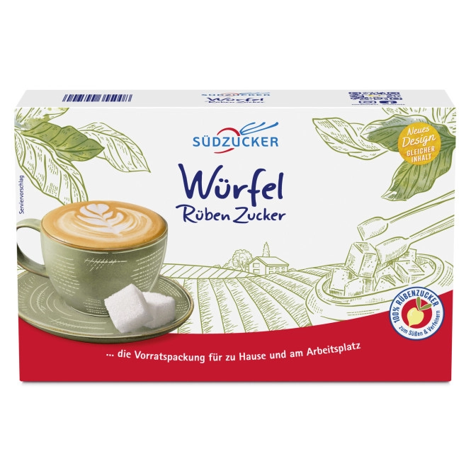 Südzucker Rüben Würfelzucker 1KG