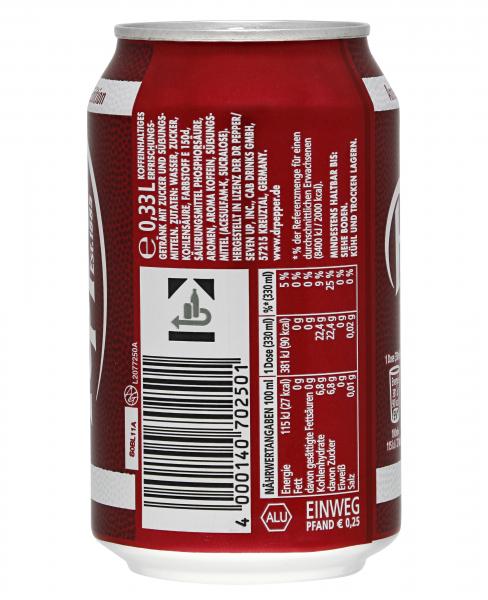 Dr. Pepper 0,33L