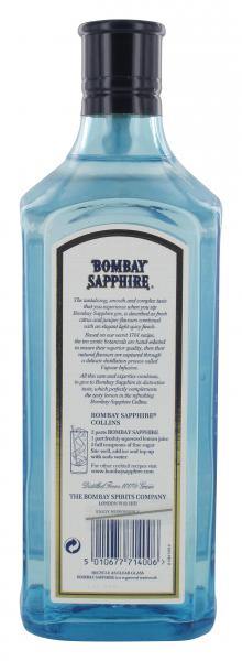 Bombay Sapphire London Dry Gin 0,7L