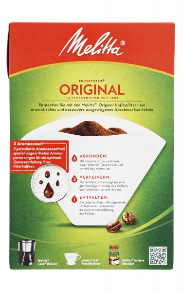 Melitta Aroma Filtertüten weiß Gr.1x4 80ST