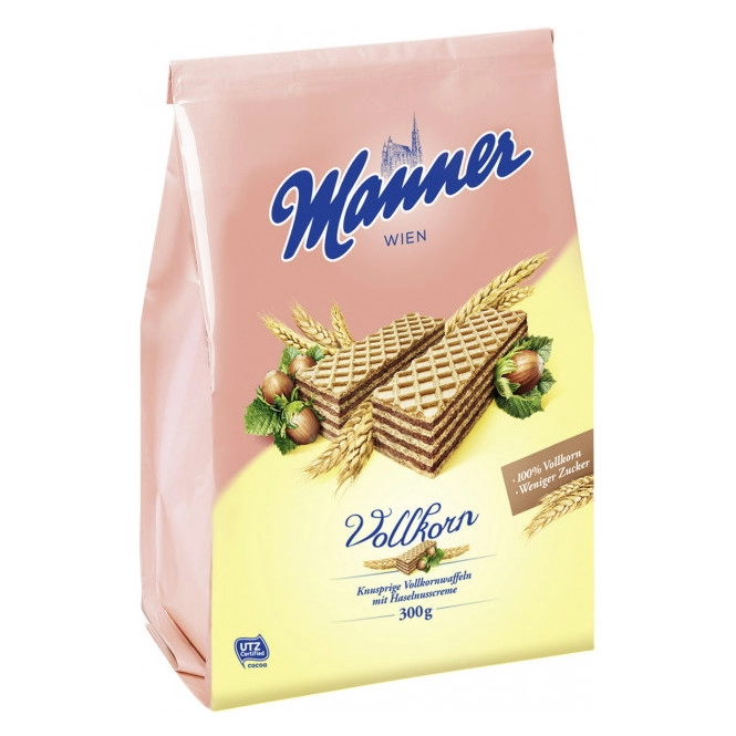 Manner Neapolitaner Schnitten Volllkorn 300G