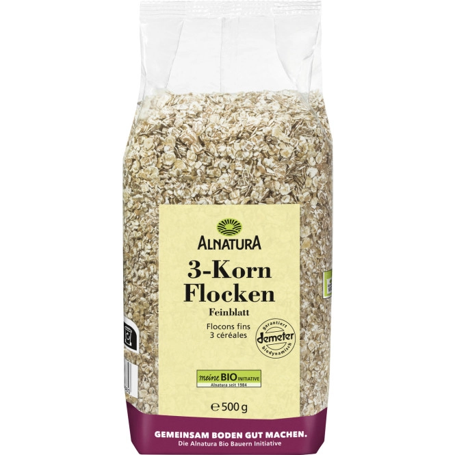 Alnatura Bio 3-Korn-Flocken 500G