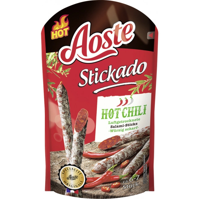 Aoste Stickado Hot Chili 70G