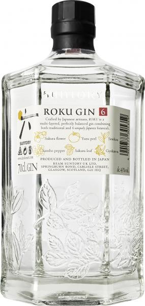 Roku Japanese Craft Gin 0,7L