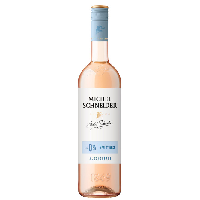 Michel Schneider Merlot Rose Alkoholfrei 0,75L