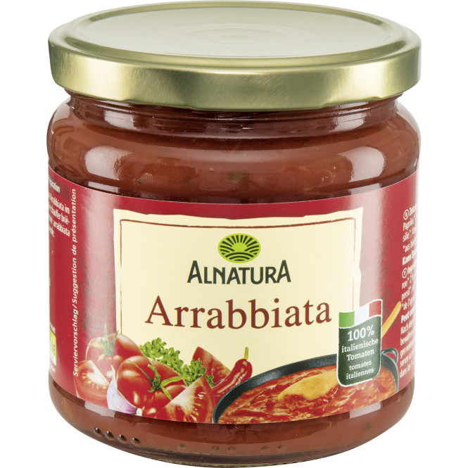 Alnatura Bio Tomatensauce Arrabiata 350ML
