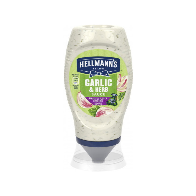 Hellmann's Garlic & Herb Sauce 250ML