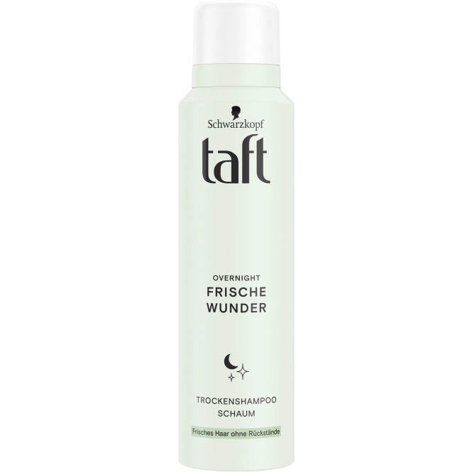 Schwarzkopf Taft Trockenshampoo Overnight Frische Wunder Schaum 150ML