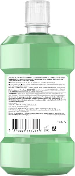 Listerine Mundspülung Fresh Mint 500ML