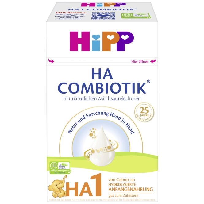 Hipp HA Combiotik HA1 Anfangsmilch 600G